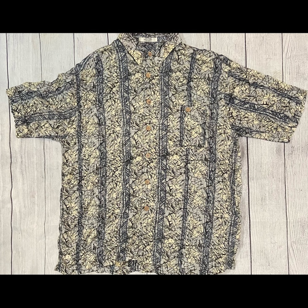VTG M.E.Sport 100% Rayon Aloha Hawaiian Shirt XXL